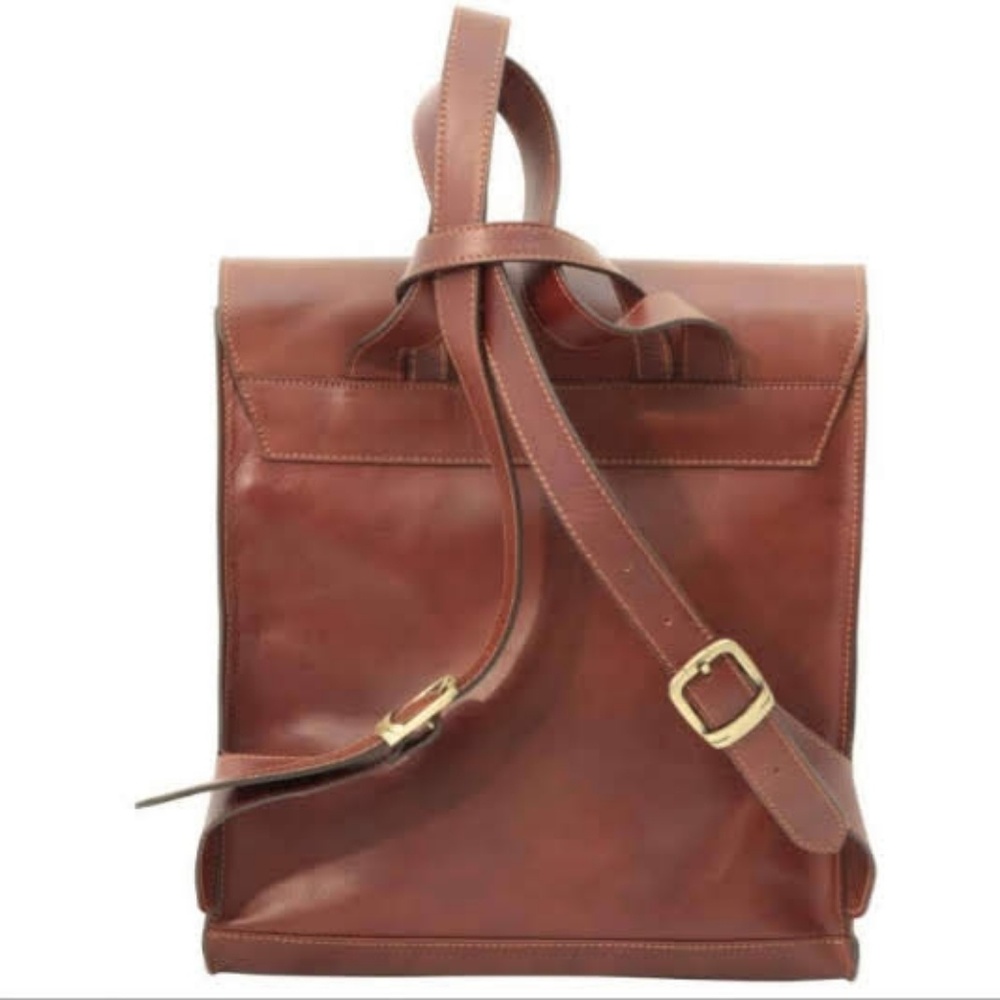 Italian leather backpack - Picture 6 of 6